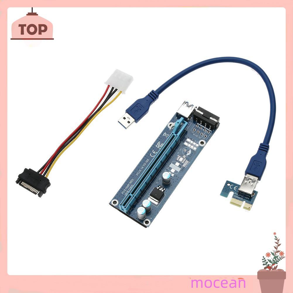 SATA Card Mở Rộng Usb 3.0 Pci-E Express 1x Sang 16x