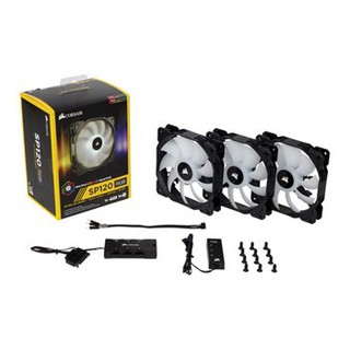 Quạt case Corsair SP120 RGB LED-Three Pack with Controller