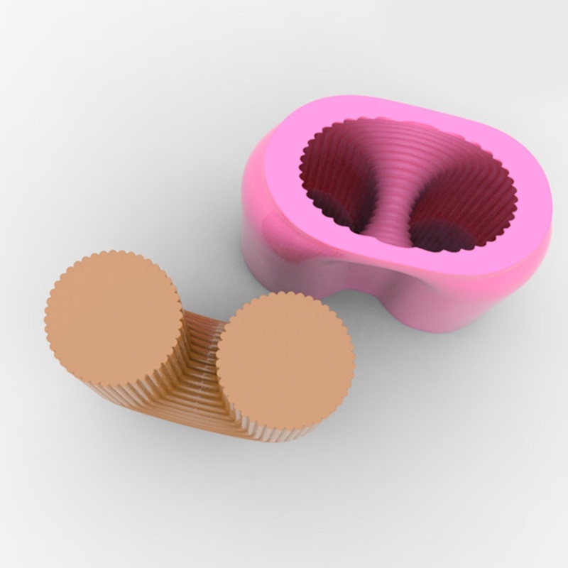 Khuôn Làm Nến Hình Chữ U 3D Bằng Nhựa Resin