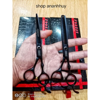 Bộ kéo cắt tóc thép nhật sắc bén ( không sắc shop hoàn lại tiền)