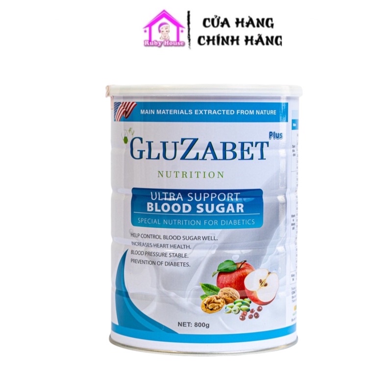 Sữa non Gluzabet 800g dành cho người tiểu đường