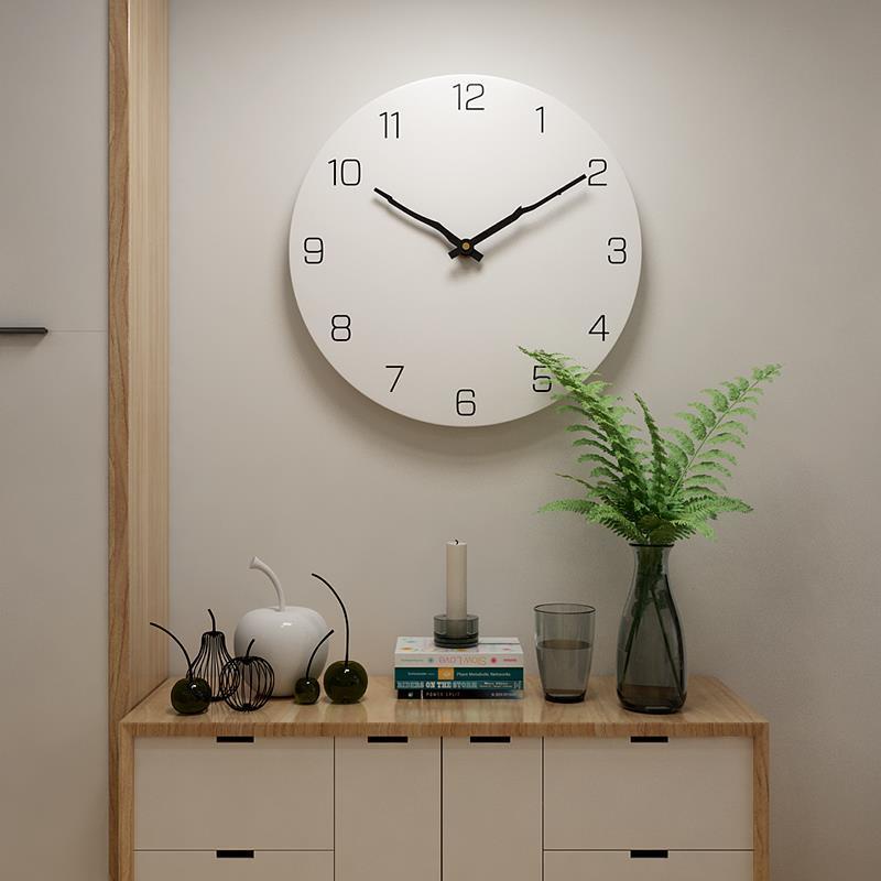 Đồng hồ Thời Trang. Đồng Hồ Treo Tường Phong Cách Bắc Âu Hiện Đại Đơn Giản Hợp Thời Trang