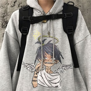 Áo Hoodie Dáng Rộng Thời Trang Thu Đông Hàn Quốc Dành Cho Cặp Đôi