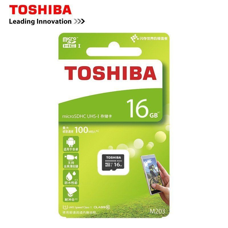 [Mã ELFLASH5 giảm 20K đơn 50K] Thẻ nhớ Toshiba Chính Hãng 16GB,100MB/s | WebRaoVat - webraovat.net.vn