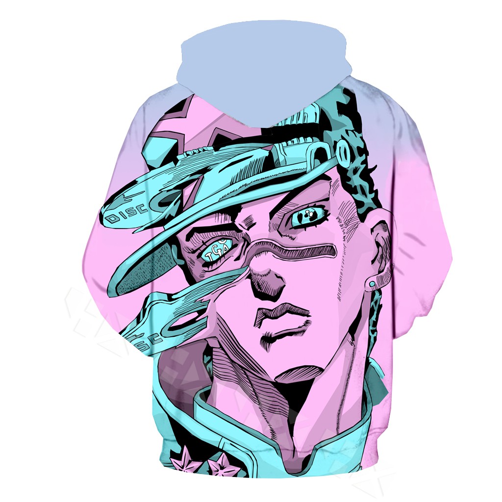 CLOOCL Fashion Anime JoJo's Bizarre Adventure 3D Print Men Streetwear Hoodie