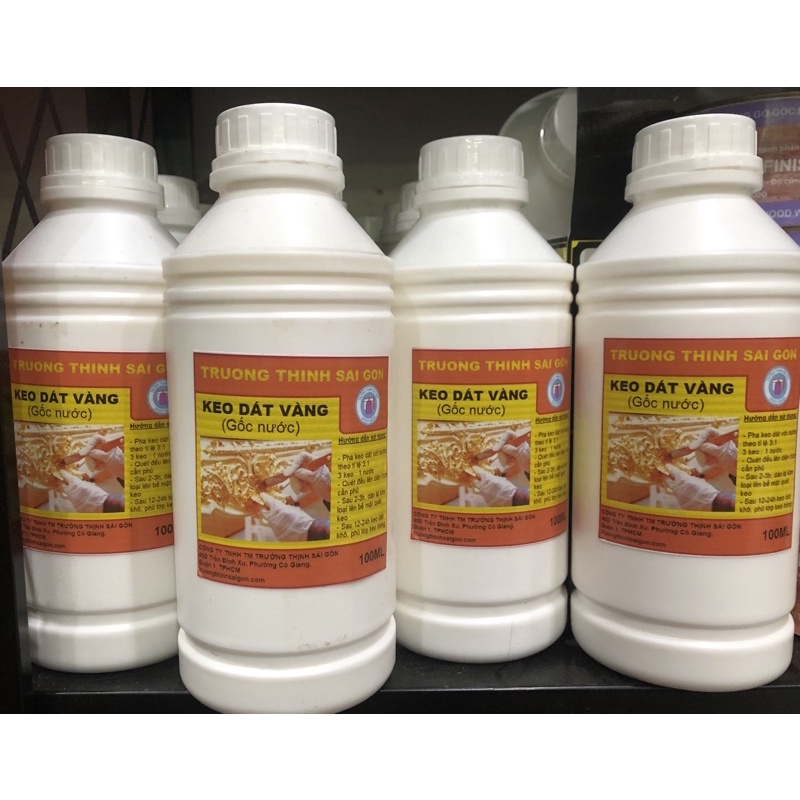 Keo dát vàng gốc nước 1 lít