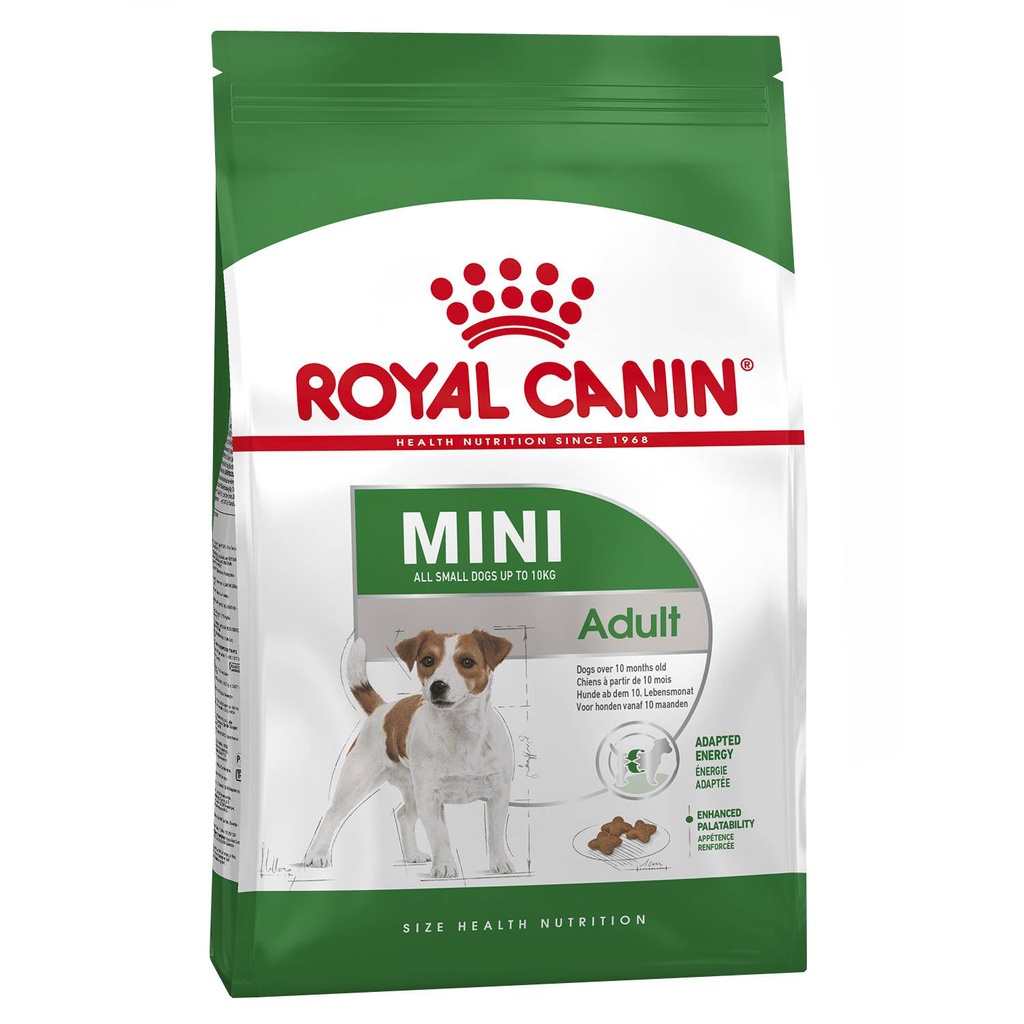 800gr - Hạt Mini Adult Royal Canin dành cho Chó giống nhỏ dưới 10kg trưởng thành trên 10 tháng tuổi Garé Pet Shop