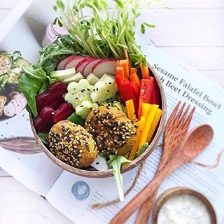 (Set 2 bát) Bát / Tô / Chén gáo dừa Bến Tre giá rẻ tại Hà Nội