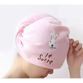 Khăn Trùm Đầu Giúp Nhanh Khô Tóc, Tém Gọn Tóc Khi Tắm