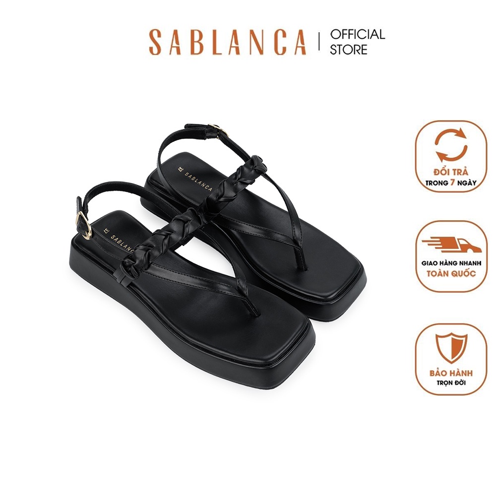 Giày sandal nữ đế bánh mì quai mảnh Sablanca 5050SK0055