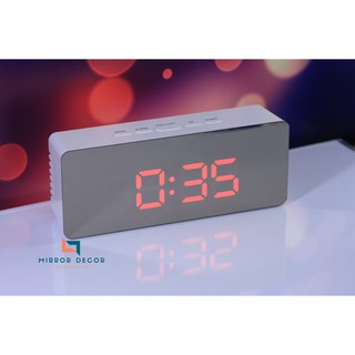 Đồng hồ Led gương để bàn