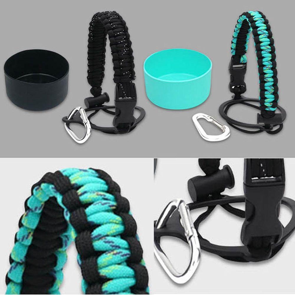 1 Bộ Bình Đựng Nước Miệng Rộng Có Tay Cầm Và Dây Thừng