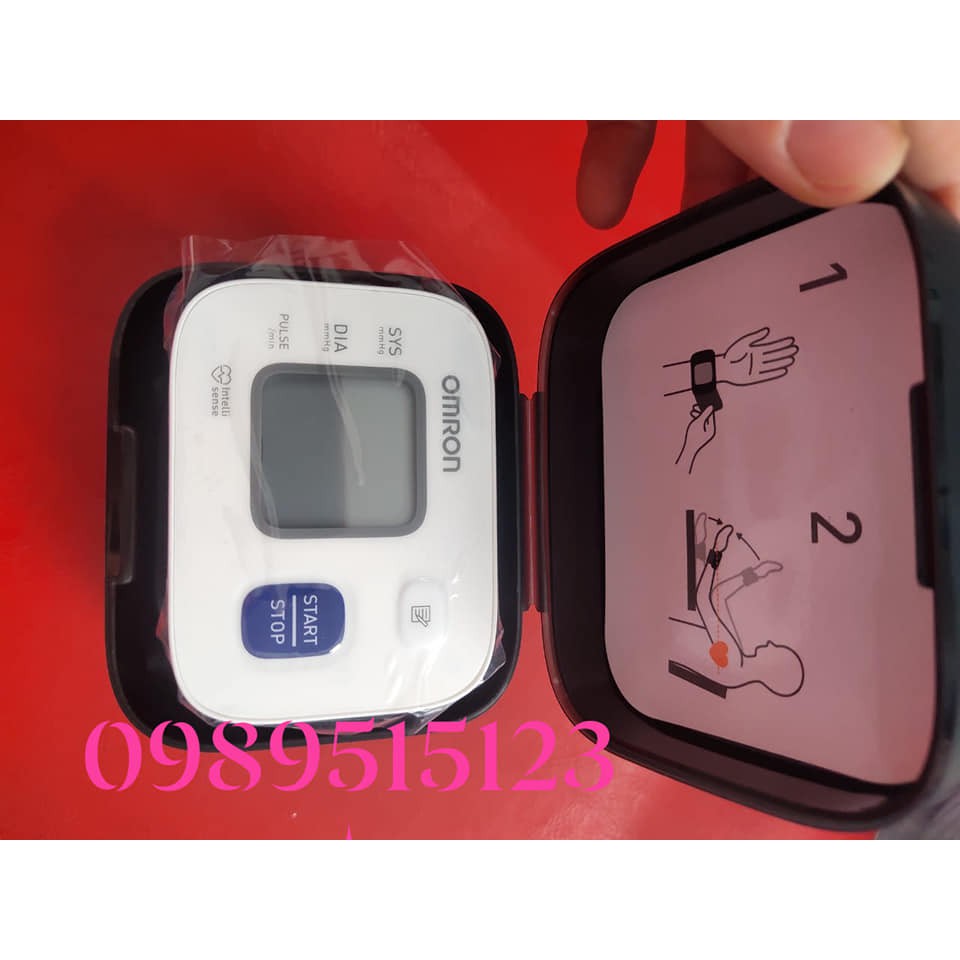 [ Hàng chính hãng ] Máy đo huyết áp cổ tay OMRON HEM 6161 - Bảo hành 5 năm