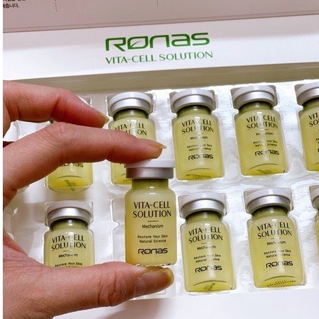 Tách Lẻ 1 Lọ - Tế Bào Gốc Ronas Stem Vita Cell Solution - Trắng Da Giảm Nám