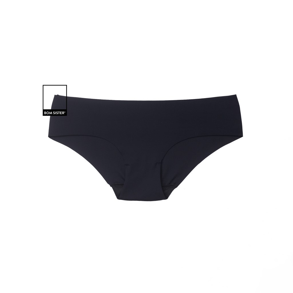Quần lót su đúc lưng thấp cắt viền màu trơn đáy may BOM SISTER Q0406 | BigBuy360 - bigbuy360.vn