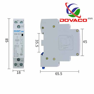 Khởi động từ 1 pha CHINT NCH8 20A-63A