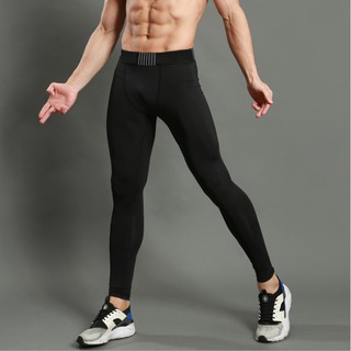 Quần tập gym nam dài giữ nhiệt, quần legging nam tập thể thao cao cấp midoctor