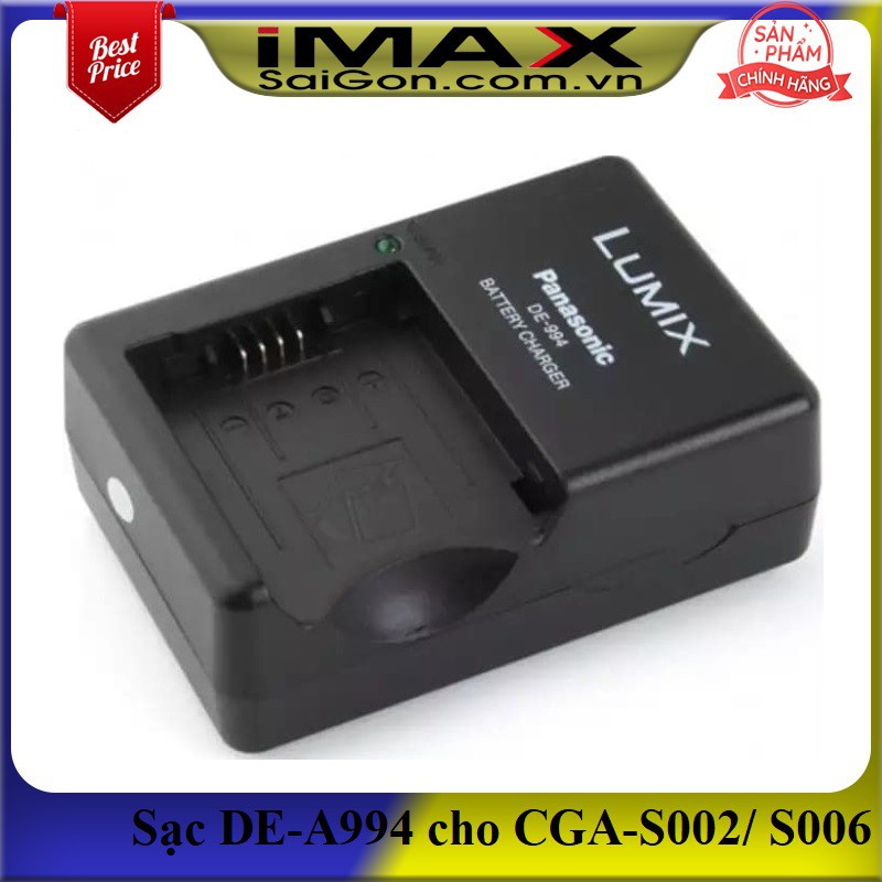 Sạc máy ảnh DE-994 cho Panasonic CGA-S002/ CGA-S006, Sạc dây