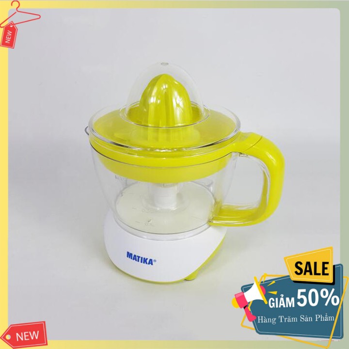 Máy vắt cam Matika dùng điện CHÍNH HÃNG dung tích 700ml, Máy vắt cam tự động