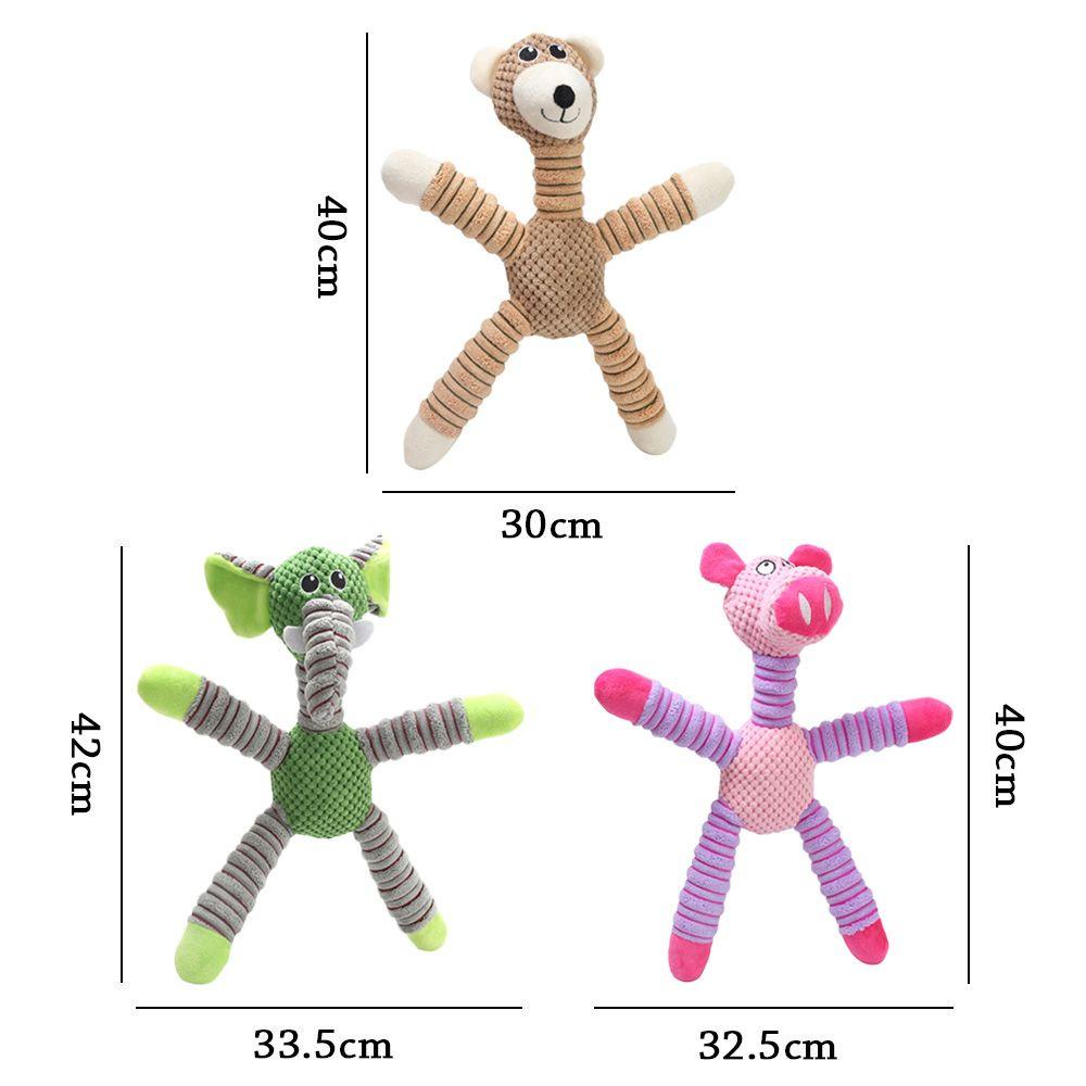 LANFY Đồ Chơi Nhồi Bông Hình Hàm Răng Dễ Thương Cho Thú Cưng