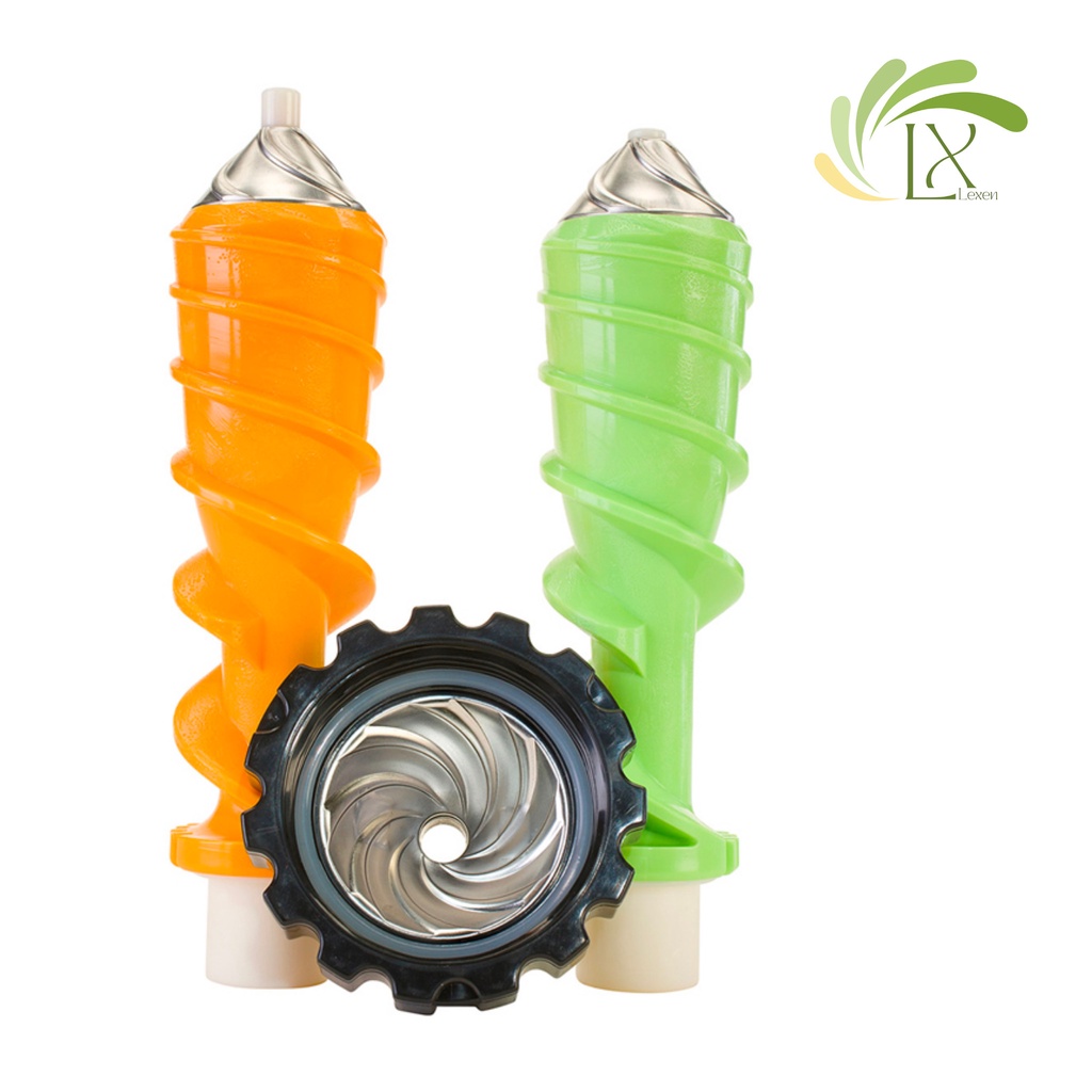 Máy ép chậm Lexen chính hãng - Máy ép cỏ lúa mì và rau củ màu đen