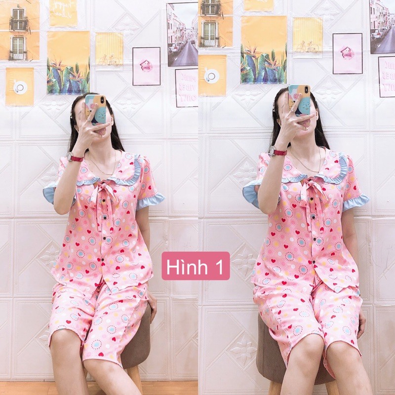 Đồ Mặc Nhà Lửng Kate - Siêu rẻ, Bền, Đẹp (Kèm clip cận chất vải)