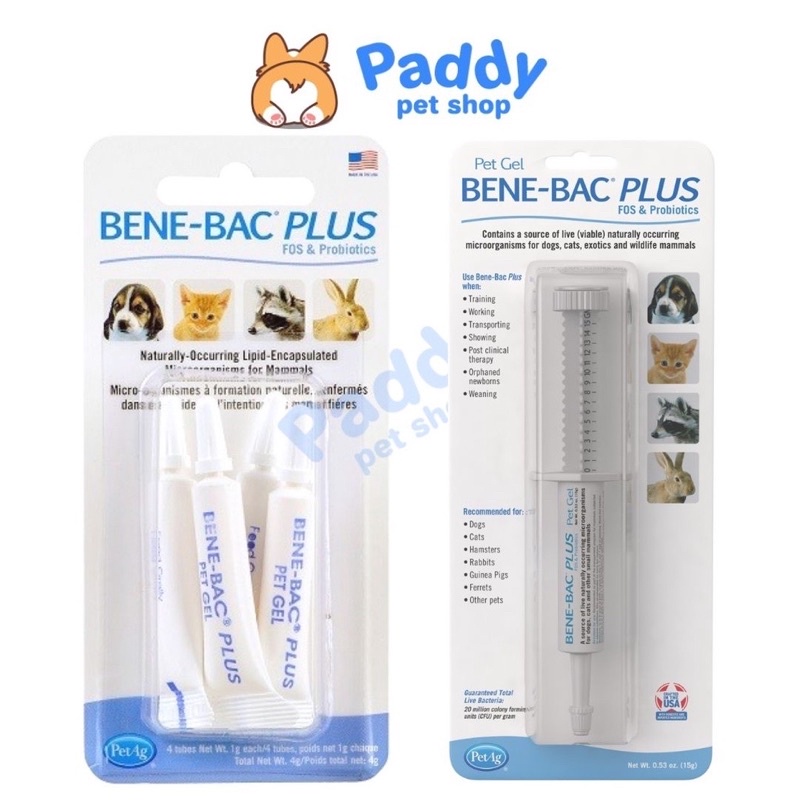 MEN TIÊU HOÁ BENE BAC CHO CHÓ MÈO