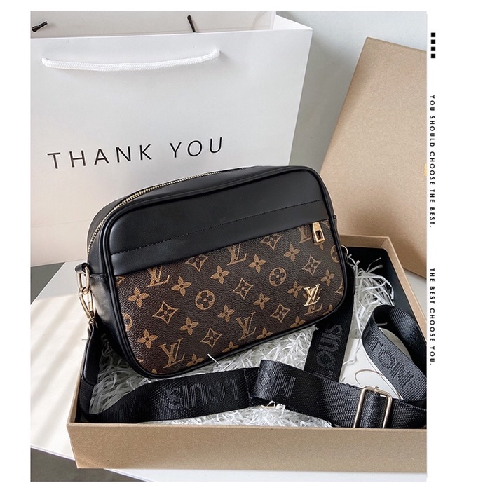 Túi đeo chéo Lv dáng hộp | BigBuy360 - bigbuy360.vn