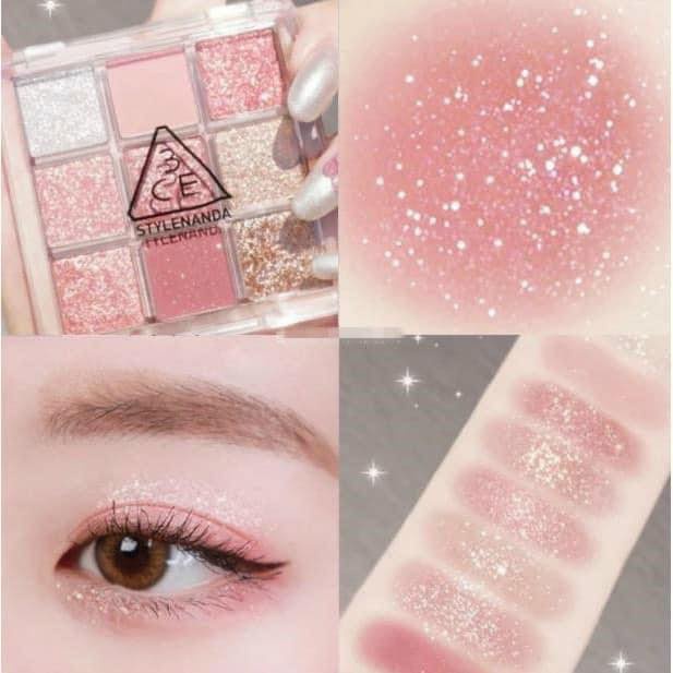 Bảng Phấn Mắt 3CE Multi Eye Color Palette Clear Layer Edition #DELIGHTFUL