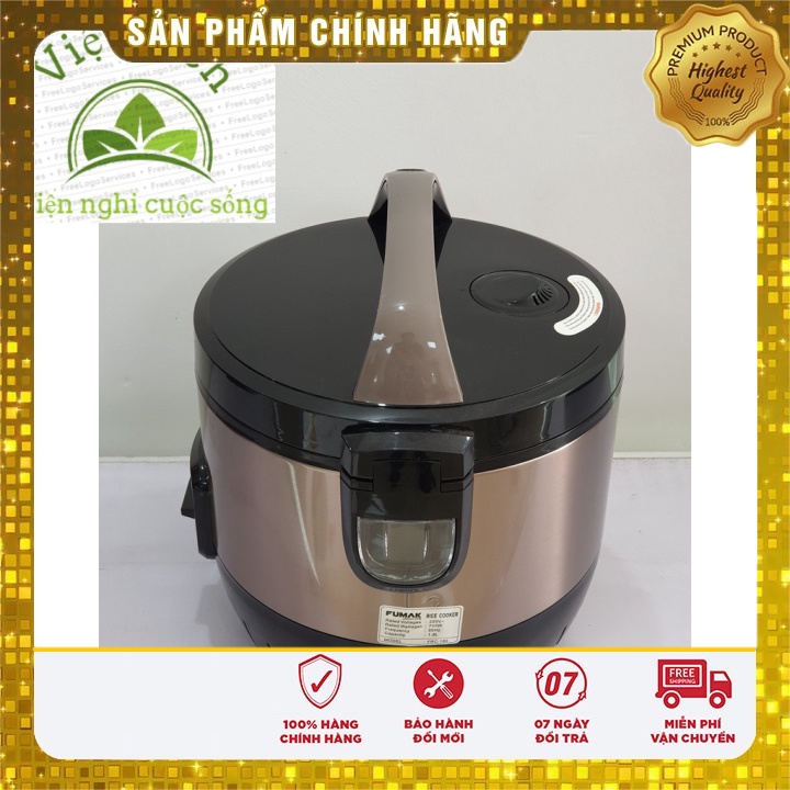 Nồi cơm điện Fumak Nhật Bản, Dung Tích 1.8L, Bảo hành 18 tháng [FreeShip Xtra]