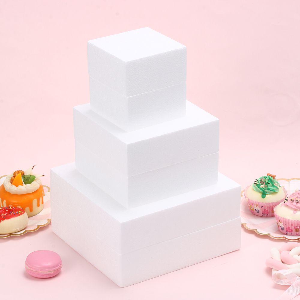 Mô Hình Xốp 4 / 6 / 8 / inch Dùng Luyện Tập Trang Trí Bánh Kem