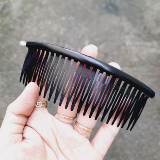Lược cài tóc đũa đen trơn 12.5cm (mã X800D)