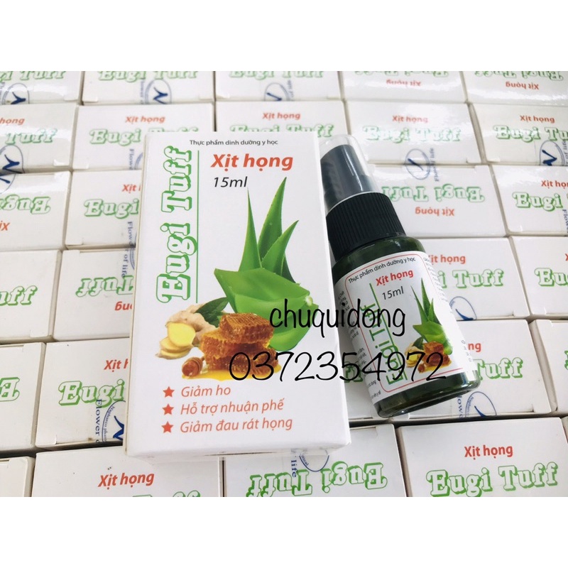 Xịt họng thảo dược giản ho, đau rát họng dùng được cho bé từ 6 tháng (10ml)