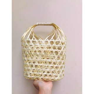 Giỏ Hộp Mây Tre Đan Đựng Quà Tết 2022 HCM