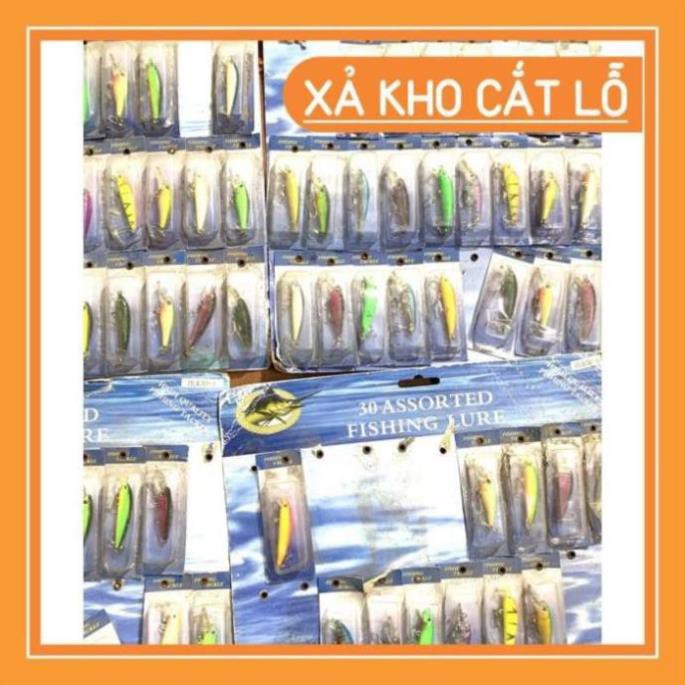 [ Xả Kho ] Mồi Câu Lure Mồi Câu Cá Câu Lure 2 Lưỡi 3 tiêu BKK Siêu Sắc Bền no34