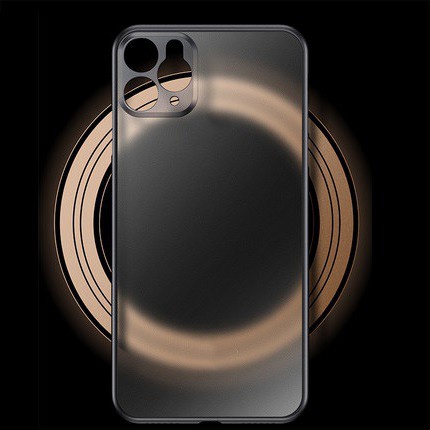 Ốp Điện Thoại Nhựa Trong Suốt Bề Mặt Nhám Cho IPhone 11 Pro Max X XS Max XR
