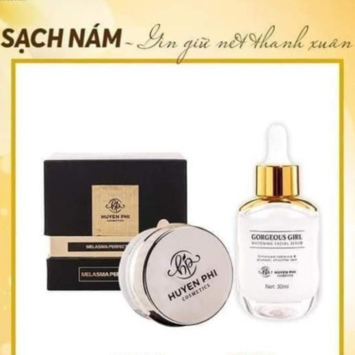 COMBO NÁM SIÊU TỐC ♥️FREESHIP♥️  hết nám tàn nhang phục hồi làn da trắng mịn ( HUYỀN PHI )