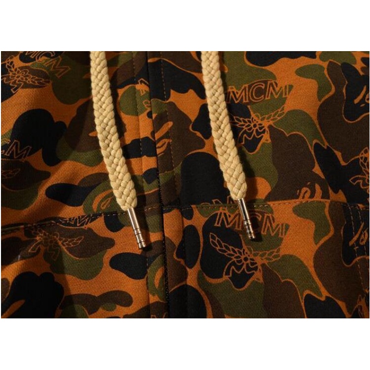 Bape Áo Khoác Hoodie Tay Dài Vải cotton In Họa Tiết Cá Tính Cho Nam Và Nữ