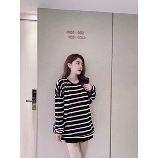 ÁO THUN KẺ SỌC KÌ VŨ - BIGSIZE