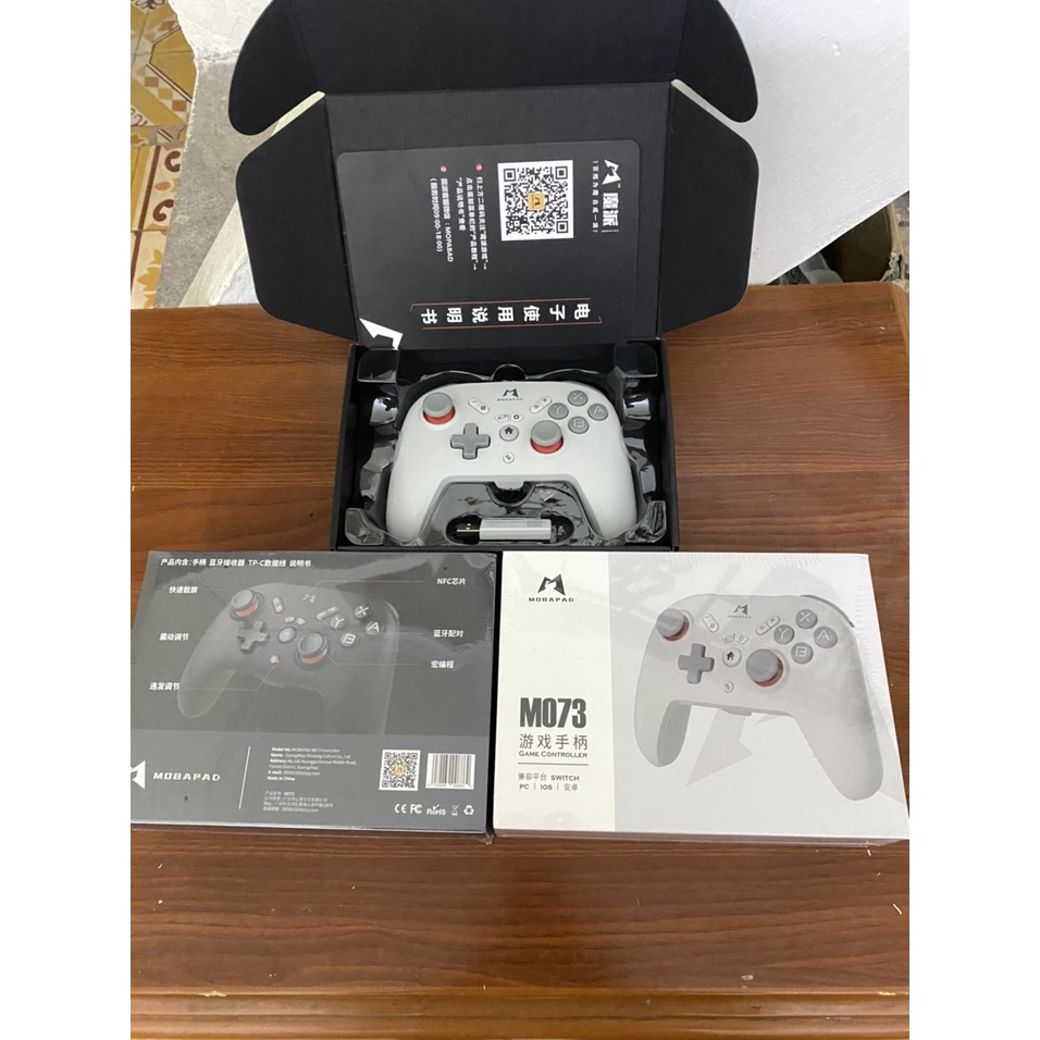 Tay Cầm Chơi Game MOBAPAD M073 chơi game trên switch, pc, ios, androi