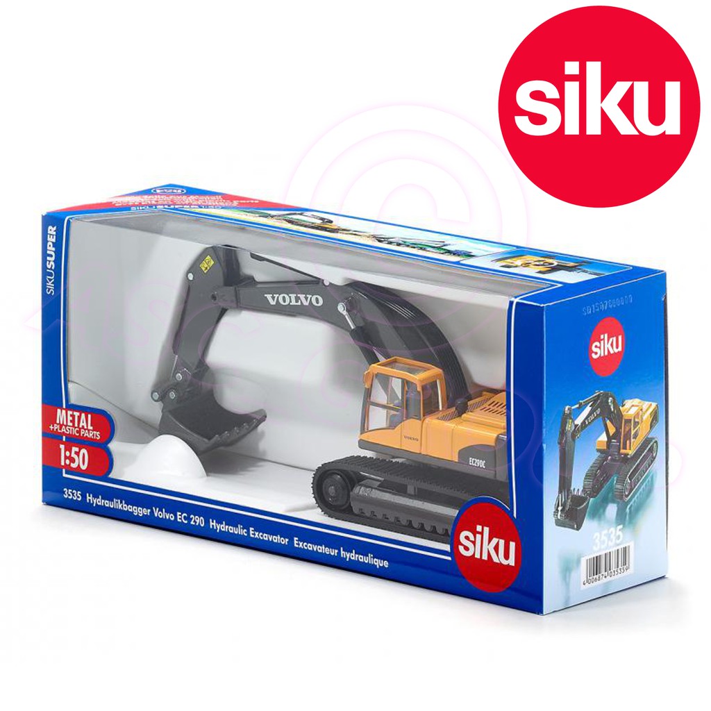 ĐỒ CHƠI ĐỨC - SIKU - XE XÚC THỦY LỰC VOLVO - MÃ SP 3535