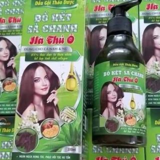 Combo 4 chai dầu gội bồ kết sả chanh Hà Thủ Ô