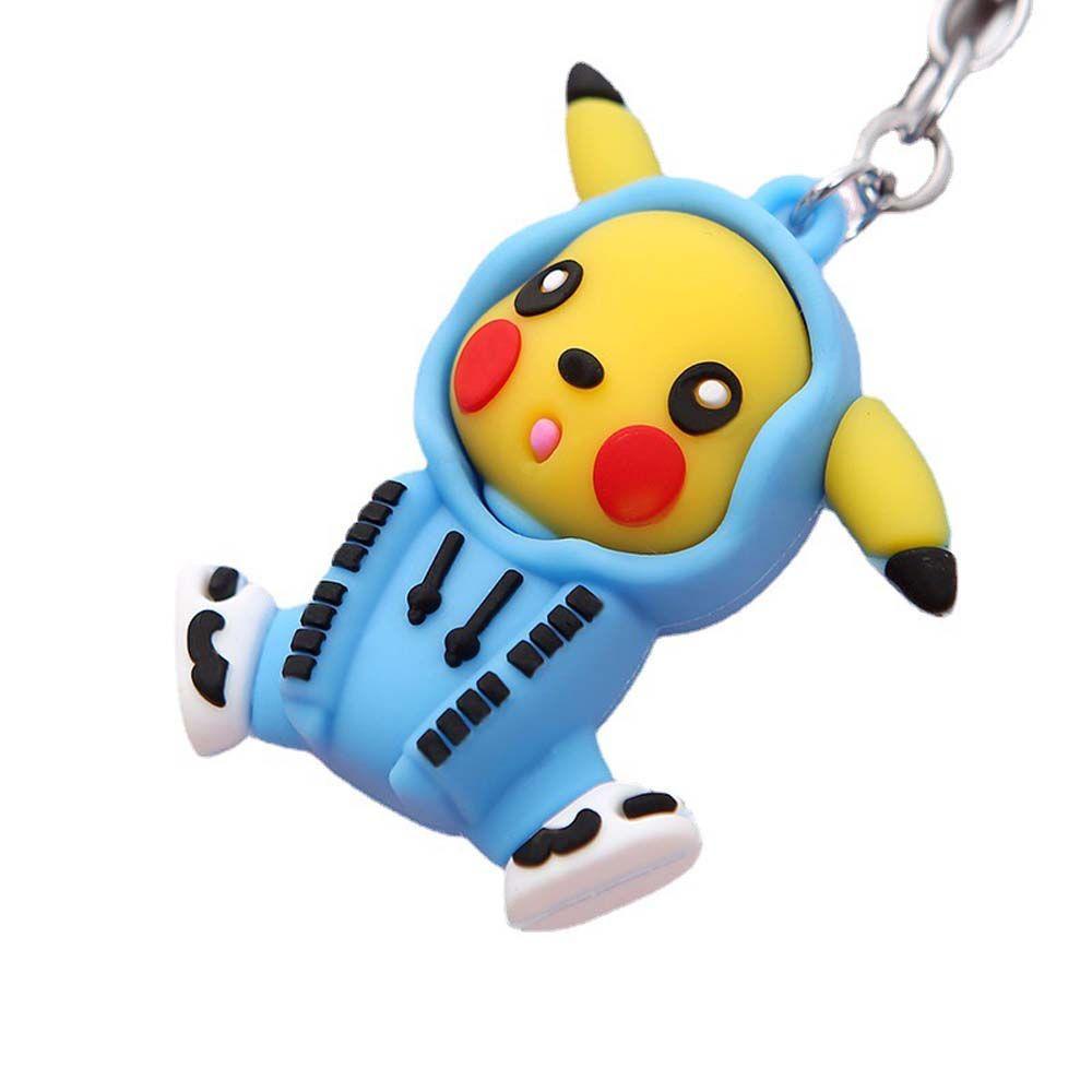 Móc Khóa Bằng PVC Hình Pikachu Đáng Yêu