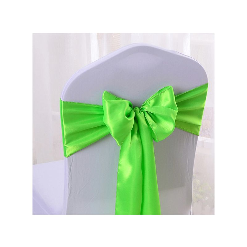 1 Vỏ Bọc Ghế Ngồi Bằng Satin Thêu Hoa Thắt Dây Ruy Băng Lưng