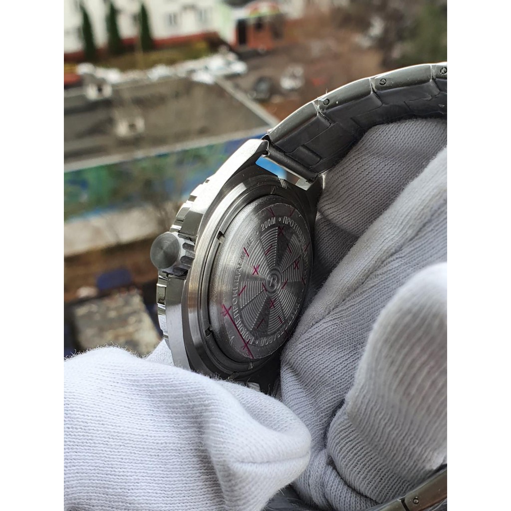 Đồng hồ nam Vostok máy cơ tự động Automatic, size mặt 42, chống nước tốt 20 ATM. Đồng hồ Nga Vostok Komandirskie 650858