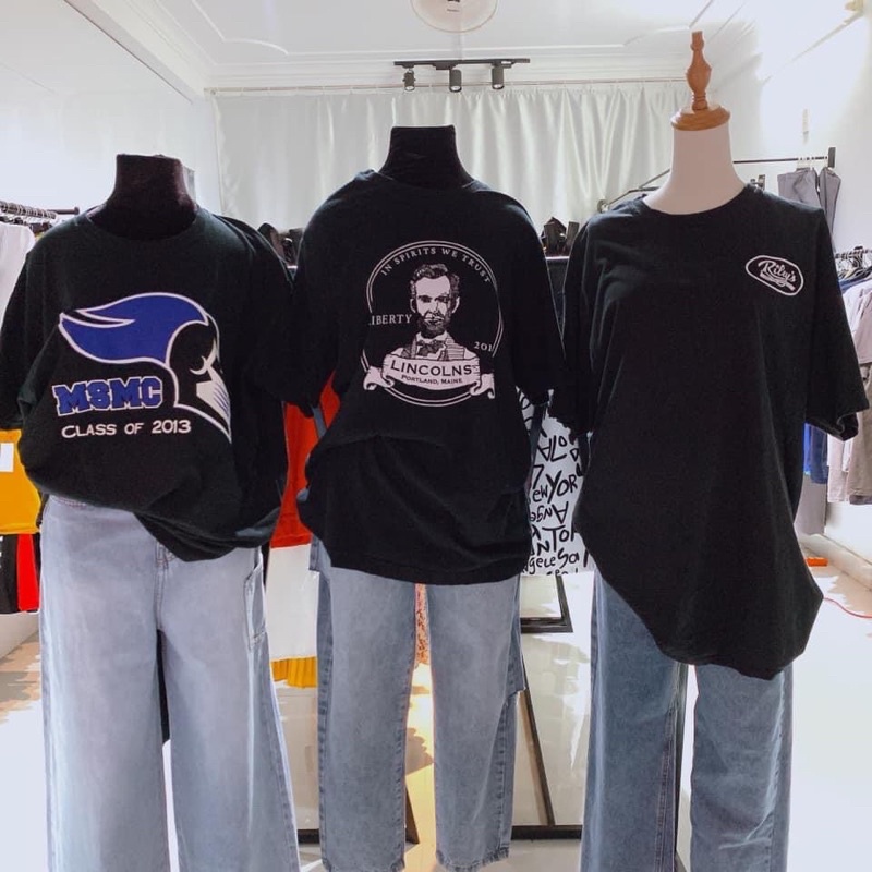 Áo thun mỹ 2hand LOẠI 1 uy tín - chất lượng. Khách chọn Màu, chọn Size, Mẫu ngẫu nhiên