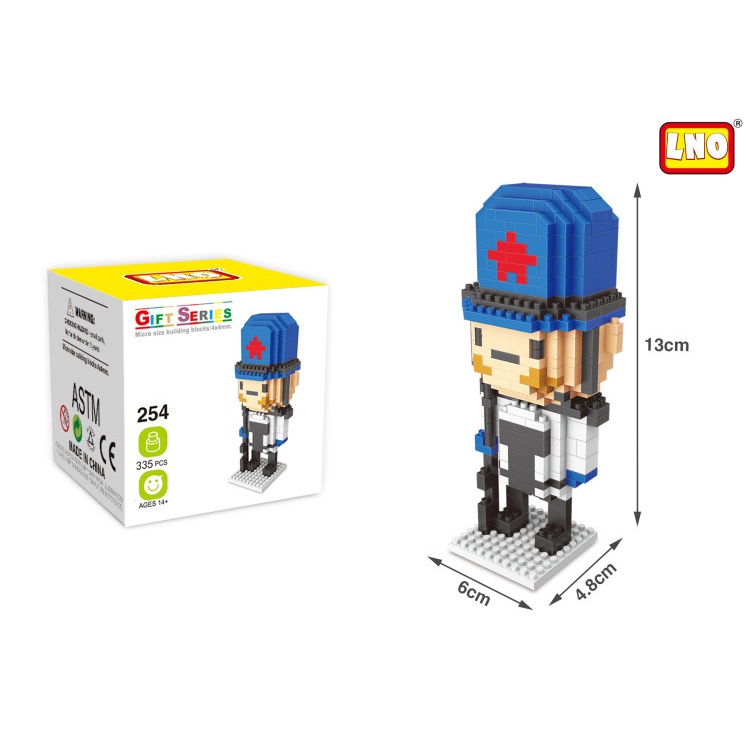 Bộ Đồ Chơi Lắp Ghép Khối Nhựa Cho Bé 254~263