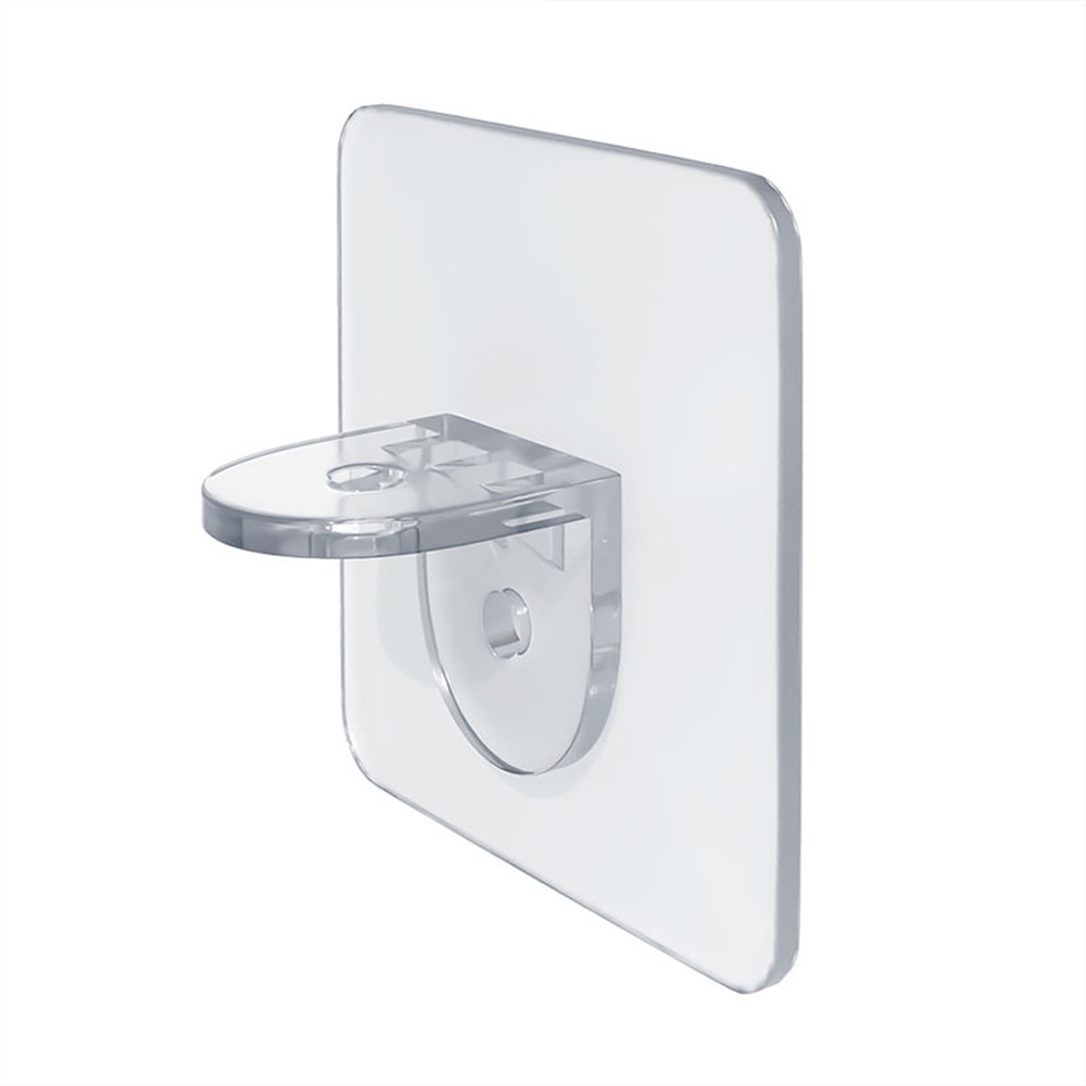 Giá đỡ 10 chiếc Chốt kết dính Chốt tủ bằng nhựa Tủ kệ Hỗ trợ Kẹp Treo tường cho Phụ kiện phòng tắm nhà bếp