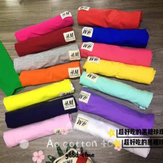 Áo phông cổ tim (combo 4 cái)