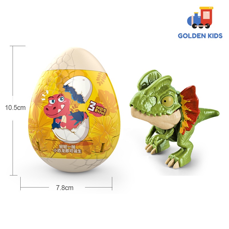 Đồ chơi trứng khủng long biến hình dễ thương, đáng yêu cho bé